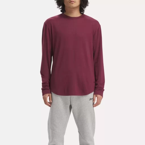 Tops & T-Shirts | Reebok Tops & T-Shirts Activchill+Dreamblend Long Sleeve Shirt