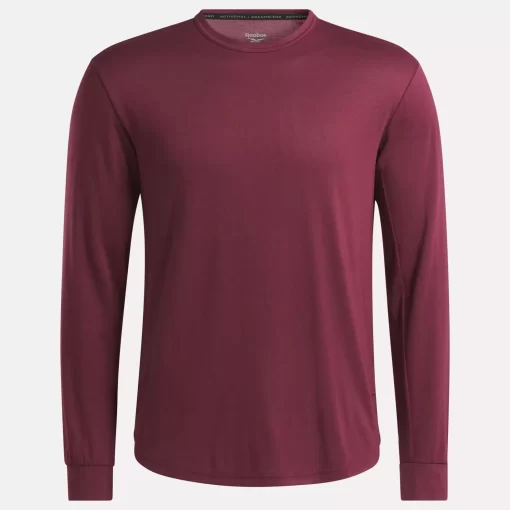 Tops & T-Shirts | Reebok Tops & T-Shirts Activchill+Dreamblend Long Sleeve Shirt