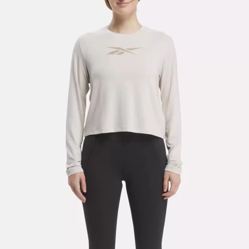 Tops & T-Shirts | Reebok Tops & T-Shirts Activchill+Dreamblend Long Sleeve T-Shirt