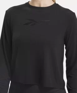 Tops & T-Shirts | Reebok Tops & T-Shirts Activchill+Dreamblend Long Sleeve T-Shirt