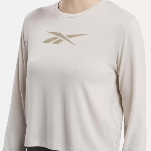 Tops & T-Shirts | Reebok Tops & T-Shirts Activchill+Dreamblend Long Sleeve T-Shirt