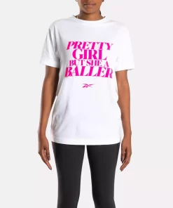 Tops & T-Shirts | Reebok Tops & T-Shirts Angel Pretty Baller T-Shirt