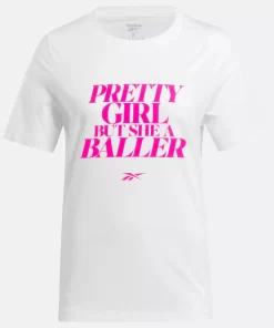 Tops & T-Shirts | Reebok Tops & T-Shirts Angel Pretty Baller T-Shirt