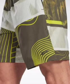 Shorts | Reebok Shorts Austin Allover Print Shorts