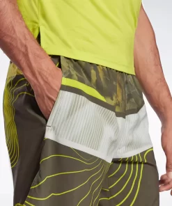 Shorts | Reebok Shorts Austin Allover Print Shorts