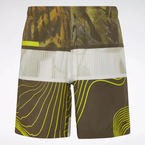 Shorts | Reebok Shorts Austin Allover Print Shorts