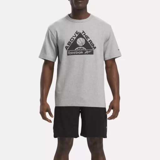 Tops & T-Shirts | Reebok Tops & T-Shirts Basketball Above The Rim Graphic T-Shirt