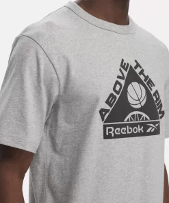 Tops & T-Shirts | Reebok Tops & T-Shirts Basketball Above The Rim Graphic T-Shirt