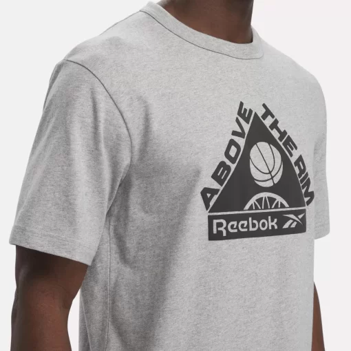 Tops & T-Shirts | Reebok Tops & T-Shirts Basketball Above The Rim Graphic T-Shirt