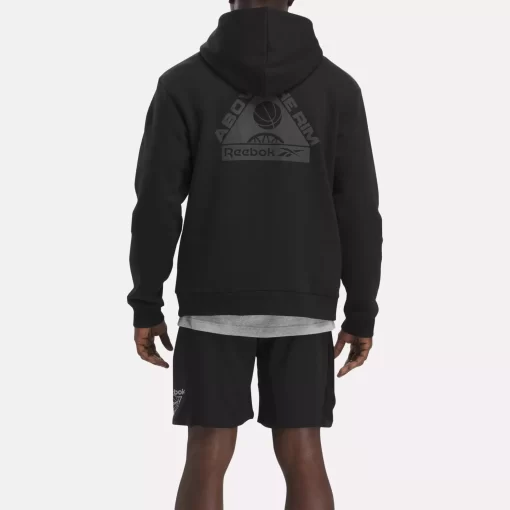 Hoodies & Sweatshirts | Reebok Hoodies & Sweatshirts Basketball Above The Rim Hoodie