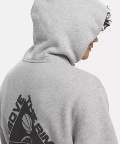 Hoodies & Sweatshirts | Reebok Hoodies & Sweatshirts Basketball Above The Rim Hoodie