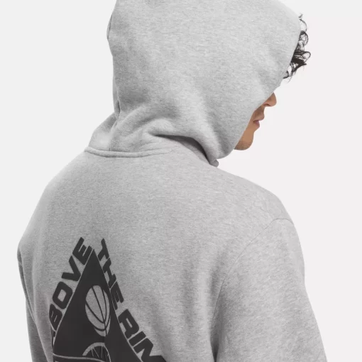 Hoodies & Sweatshirts | Reebok Hoodies & Sweatshirts Basketball Above The Rim Hoodie