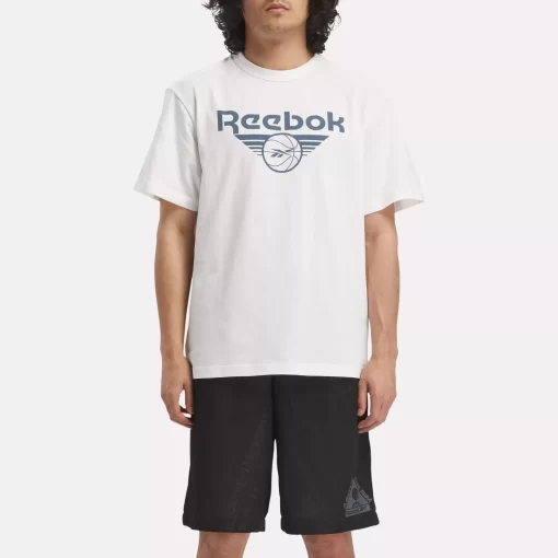 Tops & T-Shirts | Reebok Tops & T-Shirts Basketball Brand Graphic T-Shirt