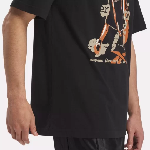 Tops & T-Shirts | Reebok Tops & T-Shirts Basketball Iverson Graphic T-Shirt