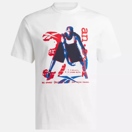 Tops & T-Shirts | Reebok Tops & T-Shirts Basketball Iverson Graphic T-Shirt