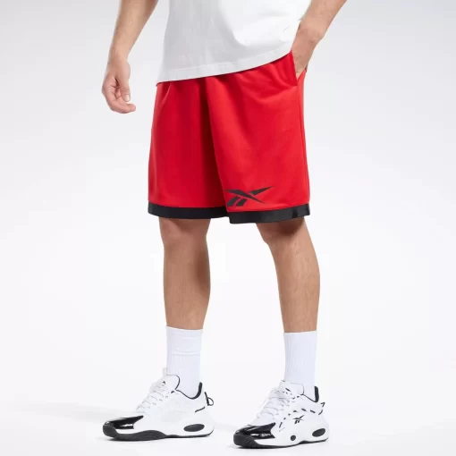 Shorts | Reebok Shorts Basketball Mesh Shorts