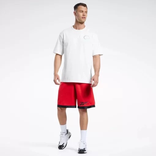 Shorts | Reebok Shorts Basketball Mesh Shorts