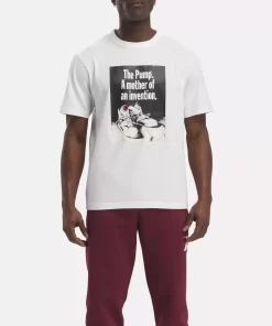 Tops & T-Shirts | Reebok Tops & T-Shirts Basketball Pump Graphic T-Shirt