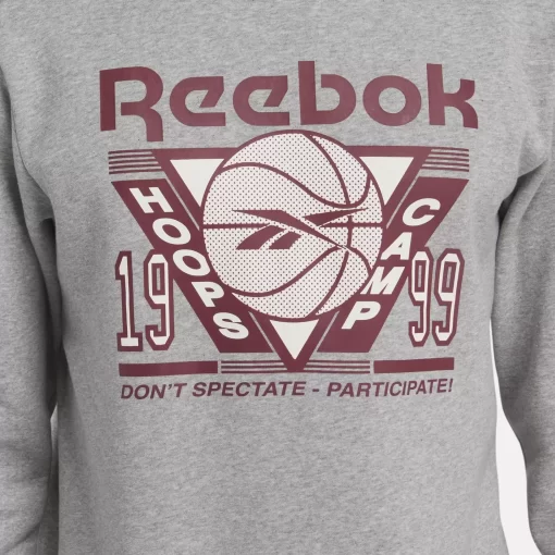 Hoodies & Sweatshirts | Reebok Hoodies & Sweatshirts Basketball Seasonal Crew Sweatshirt