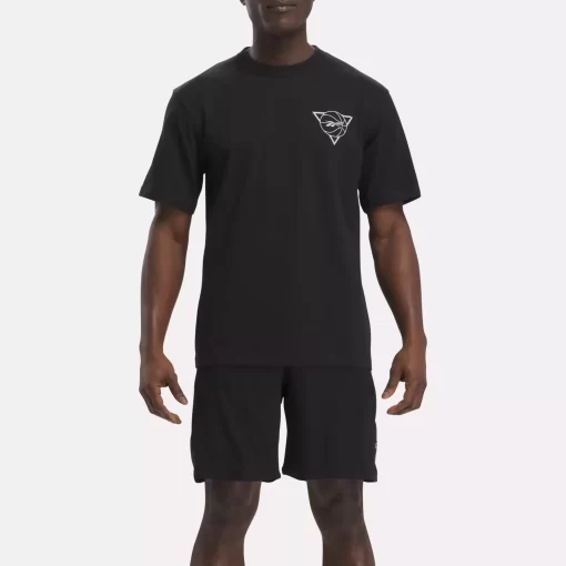 Tops & T-Shirts | Reebok Tops & T-Shirts Basketball Seasonal Graphic T-Shirt