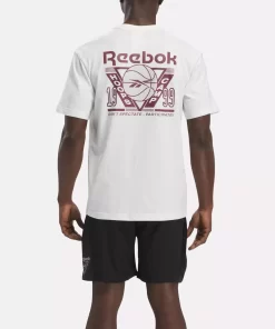 Tops & T-Shirts | Reebok Tops & T-Shirts Basketball Seasonal Graphic T-Shirt