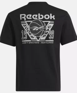 Tops & T-Shirts | Reebok Tops & T-Shirts Basketball Seasonal Graphic T-Shirt