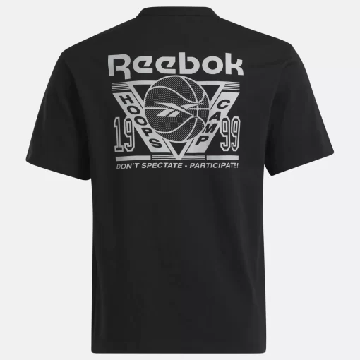 Tops & T-Shirts | Reebok Tops & T-Shirts Basketball Seasonal Graphic T-Shirt