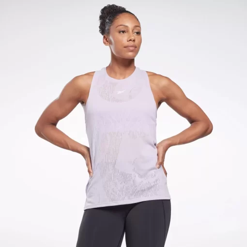 Tank Tops | Reebok Tank Tops Burnout Tank Top