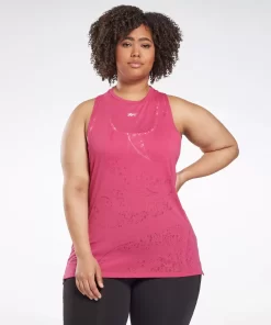 Tank Tops | Reebok Tank Tops Burnout Tank Top (Plus Size)