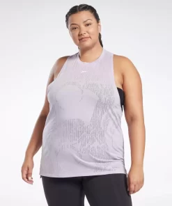 Tank Tops | Reebok Tank Tops Burnout Tank Top (Plus Size)