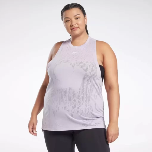 Tank Tops | Reebok Tank Tops Burnout Tank Top (Plus Size)