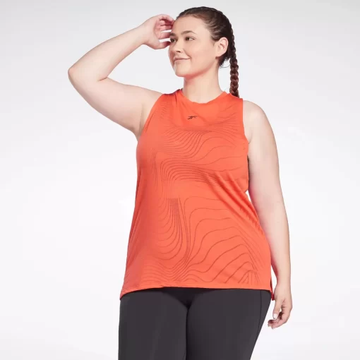 Tank Tops | Reebok Tank Tops Burnout Tank Top (Plus Size)