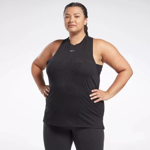 Tank Tops | Reebok Tank Tops Burnout Tank Top (Plus Size)