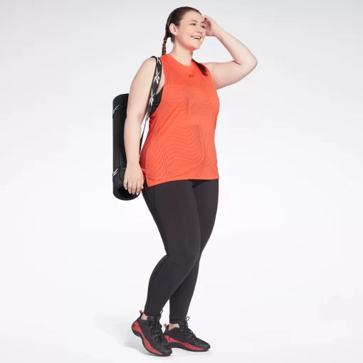 Tank Tops | Reebok Tank Tops Burnout Tank Top (Plus Size)