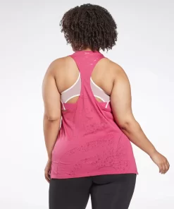 Tank Tops | Reebok Tank Tops Burnout Tank Top (Plus Size)