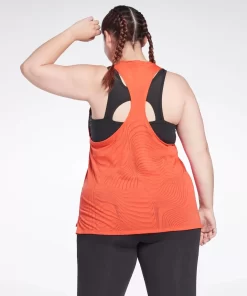 Tank Tops | Reebok Tank Tops Burnout Tank Top (Plus Size)