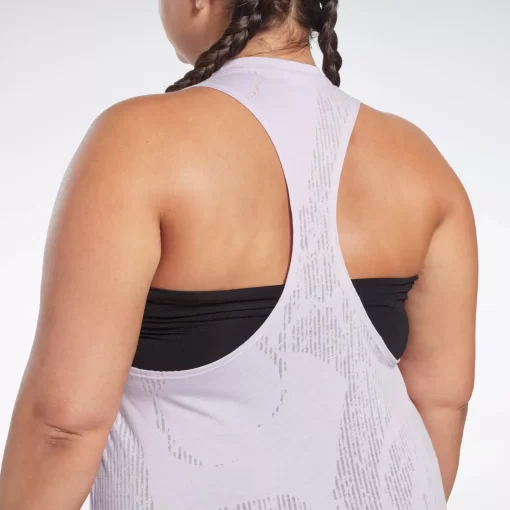 Tank Tops | Reebok Tank Tops Burnout Tank Top (Plus Size)