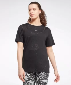 Tops & T-Shirts | Reebok Tops & T-Shirts Burnout T-Shirt