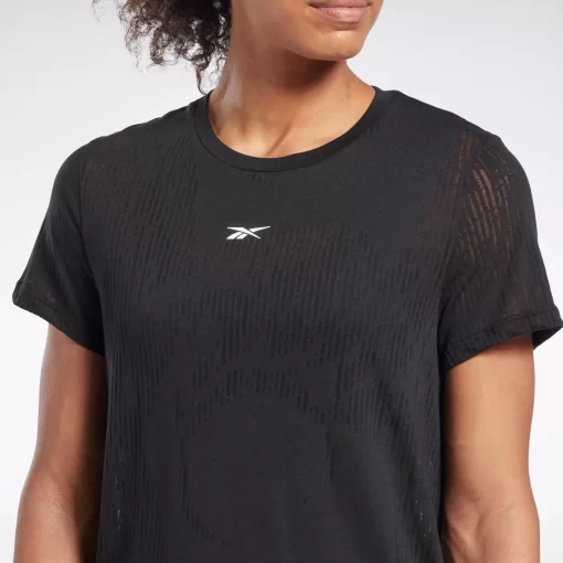 Tops & T-Shirts | Reebok Tops & T-Shirts Burnout T-Shirt