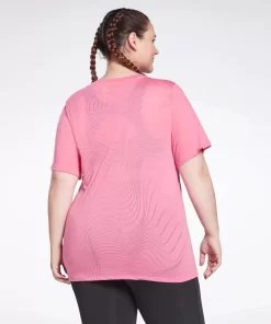 Tops & T-Shirts | Reebok Tops & T-Shirts Burnout T-Shirt (Plus Size)