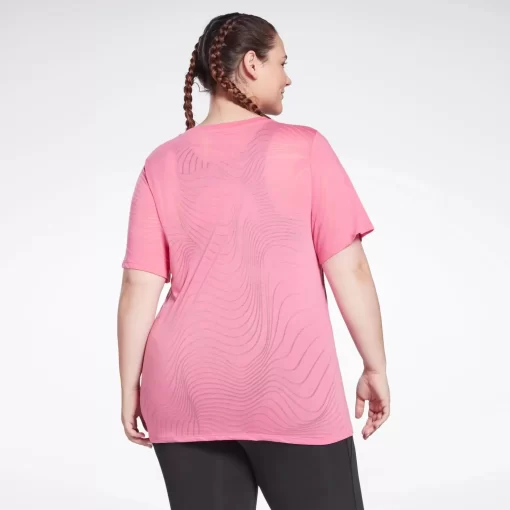 Tops & T-Shirts | Reebok Tops & T-Shirts Burnout T-Shirt (Plus Size)