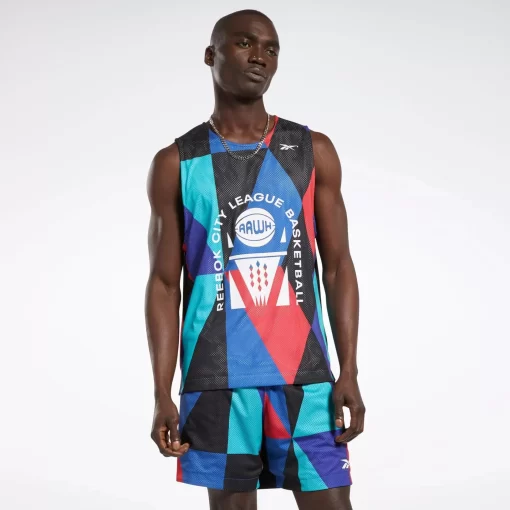 Tank Tops | Reebok Tank Tops City League Reversible Mesh Jersey