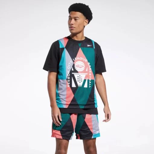 Tank Tops | Reebok Tank Tops City League Reversible Mesh Jersey