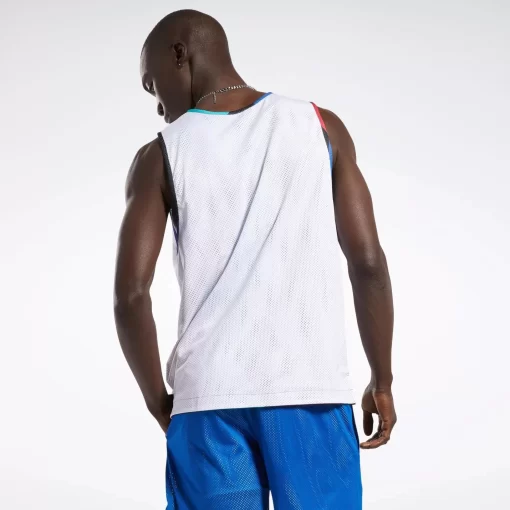 Tank Tops | Reebok Tank Tops City League Reversible Mesh Jersey