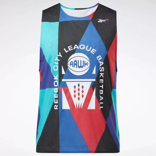 Tank Tops | Reebok Tank Tops City League Reversible Mesh Jersey