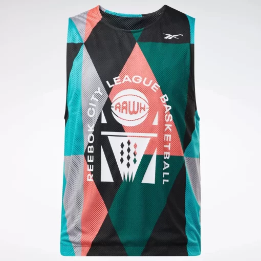 Tank Tops | Reebok Tank Tops City League Reversible Mesh Jersey