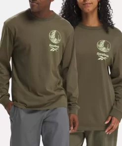 Tops & T-Shirts | Reebok Tops & T-Shirts Classics Adventure Long Sleeve T-Shirt