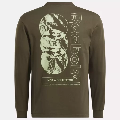 Tops & T-Shirts | Reebok Tops & T-Shirts Classics Adventure Long Sleeve T-Shirt