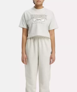 Loungewear | Reebok Loungewear Classics Archive Essentials Big Logo Crop T-Shirt