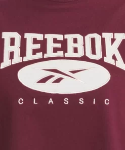 Loungewear | Reebok Loungewear Classics Archive Essentials Big Logo Crop T-Shirt